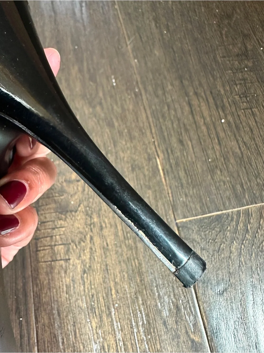GUESS Black Gwodana Stiletto Heels, Size 8